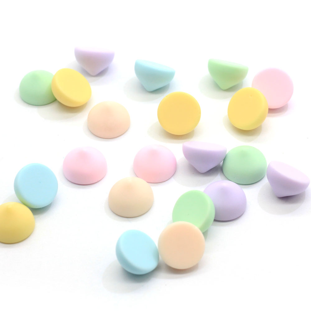 カラフルなチョコレートキャンディーフラットバック樹脂カスケー - Craft Embellishment のレビューと価格