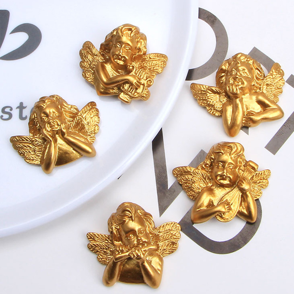 15 個樹脂エンジェルアクセサリークラフト DIY チャーム - Craft Embellishment のレビューと価格